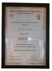 fellow of indian academy of pediatrics 2